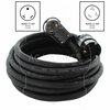 Ac Works 10ft 30A 125V NEMA TT-30P to NEMA L5-30R Rubber Extension Cord With Handle TT30L530-010